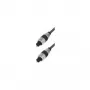 Audio kabelis TOSLINK ShiverPeaks 69006-1.0MHQ 1m juodas