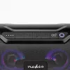 Nedis SPBB310BK nešiojama / vakarėlių kolonėlė Stereo nešiojama kolonėlė juoda 36 W
