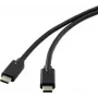 Renkforce RF-4531576 USB kabelis 2 m USB 3.2 Gen 2 (3.1 Gen 2) USB C juodas (RF-4531576)