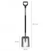 Kastuvas Fiskars Ergonomic FS.S. 1025376 pilkas — ergonominis sodo kastuvas, Fiskars 1070058