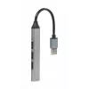 USB 3.0 sąsajos šakotuvas GEMBIRD UHB-U3P1U2P3-02 — 4 prievadai