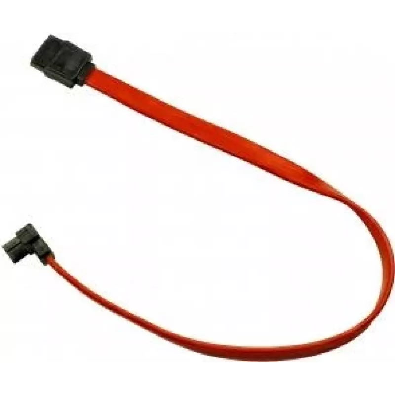 Inter-Tech - SATA laidas - Serial ATA 150/300/600 - SATA į SATA - 50 cm - 90° kištukas, užfiksuotas (88885312)