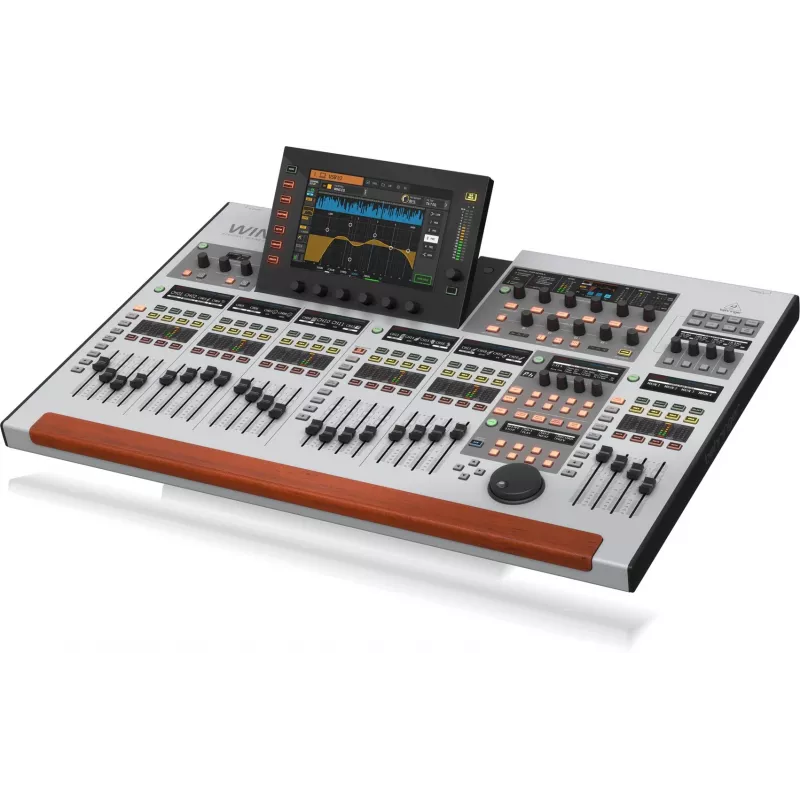Behringer WING audio maišytuvas 48 kanalai 10 - 20000 Hz Sidabrinis