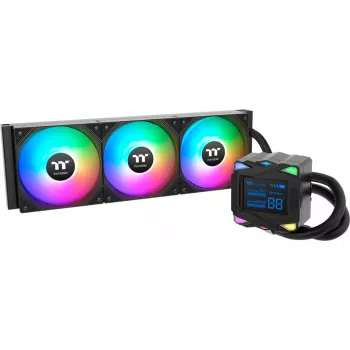 Skysčio aušinimo rinkinys Thermaltake LA360-S ARGB 12 cm, juodas