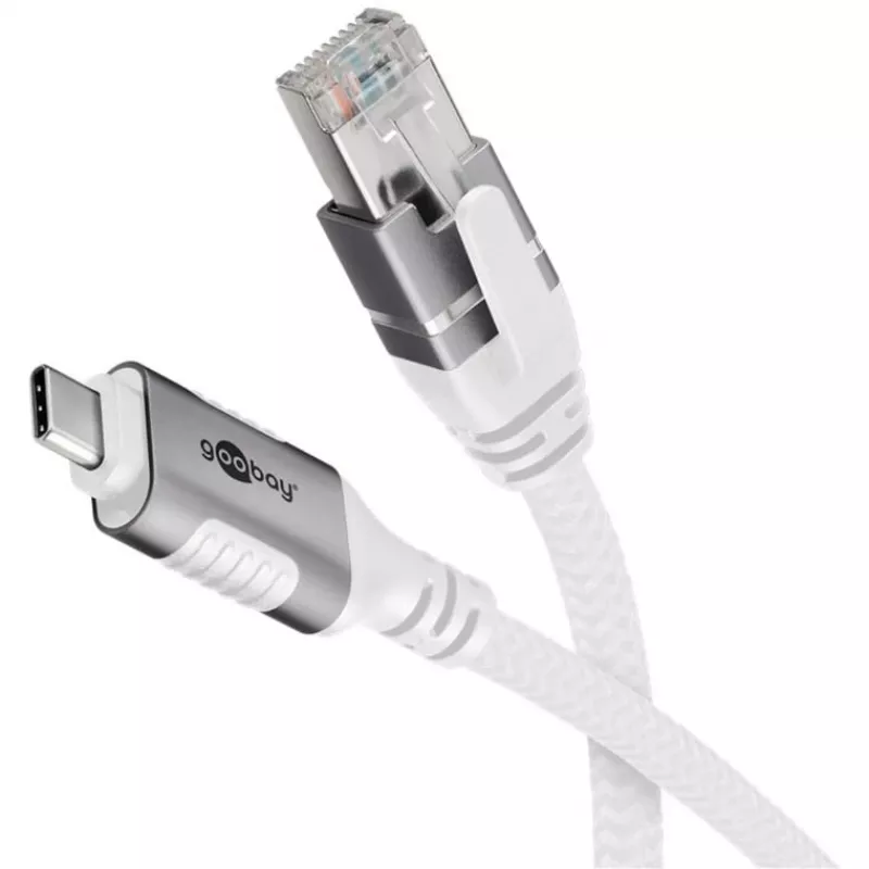 Goobay 74177 - tinklo adapteris kabelis USB 3.1 Type C Gigabit Ethernet 3 m - Network Card - 1.000 Mbps (74177)