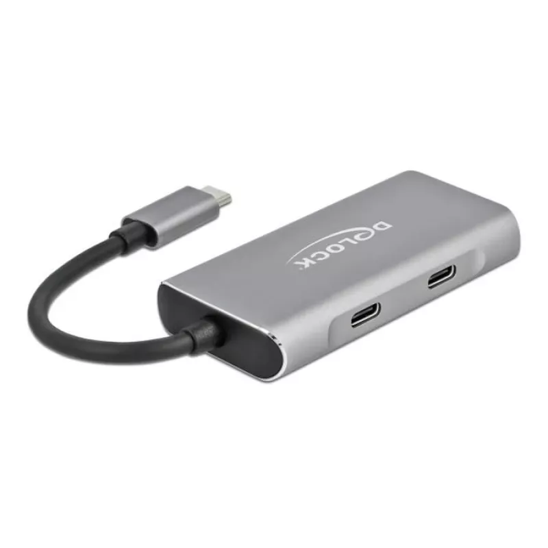 USB šakotuvas DeLOCK išorinis USB 10 Gbps USB Type-C šakotuvas 63260