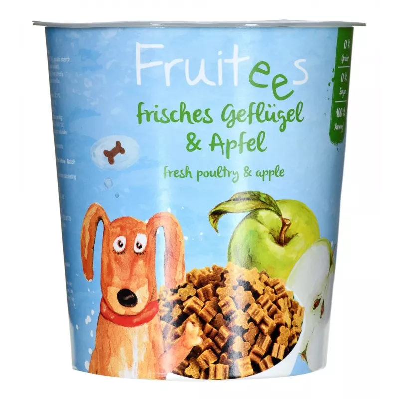 Skanėstas šunims ir katėms Bosch Tiernahrung Fruitees 200 g — paukštiena, be cukraus
