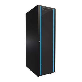 Laisvai statomas stovas Extralink montuojama spinta 42U 600x1000 Juoda