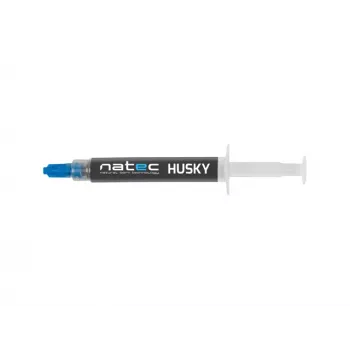 Termo pasta NATEC Husky NPT-1324, šilumos laidumas 4.63 W/m·K, tūris 2 ml, tankis 2.5 g/cm³
