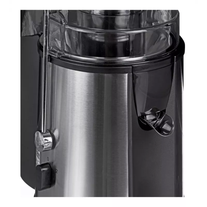 Sulčiaspaudė CLATRONIC AE 3532 1000 W, nerūdijančio plieno korpusas, 2 l minkštimo indas, 2 greičiai, apsauga nuo lašėjimo