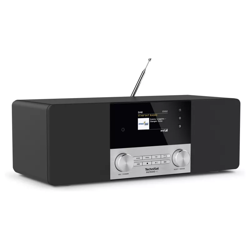 Asmeninis radijas TechniSat DigitRadio 4 C juodas sidabrinis