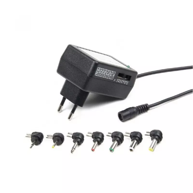 EnerGenie EG-MC-008 Maitinimo adapteris/inverteris vidaus naudojimui 12 W juodos spalvos