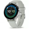 Garmin Venu 3S 3,05 cm (1,2) AMOLED 41 mm skaitmeninis 390 x 390 pikselių jutiklinis ekranas pilka, sidabrinė Wi-Fi GPS (palydovinis)
