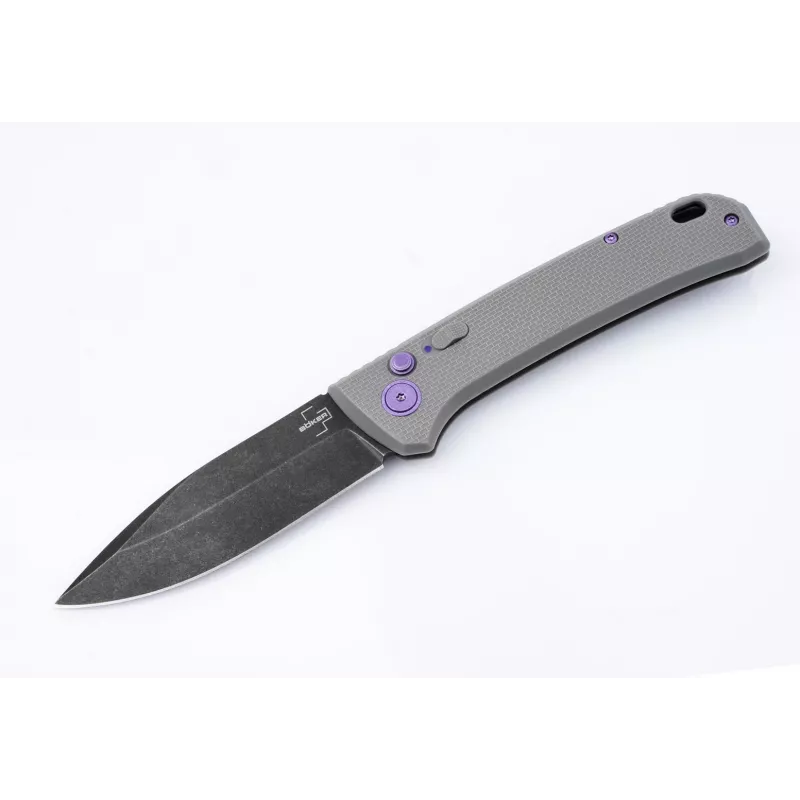 Sulankstomas peilis BOKER PLUS FRND Navy Battleship Gray 01BO924 — kišeninė sulankstoma geležtė