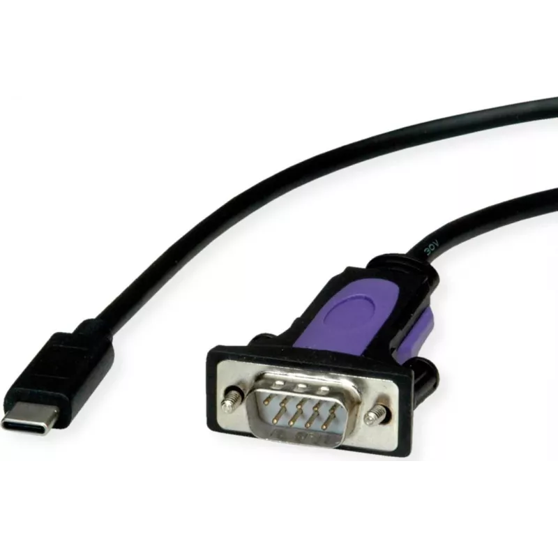 ROLINE Converter-kabelis USB-C - Serial, FTDI Chipset, 1,8 m (12.02.1170)