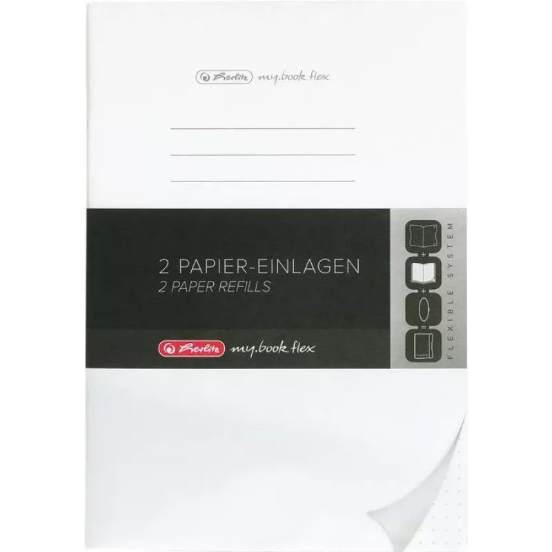 Rašymo sąsiuvinis Herlitz 50033805 A4 80 lapų baltas