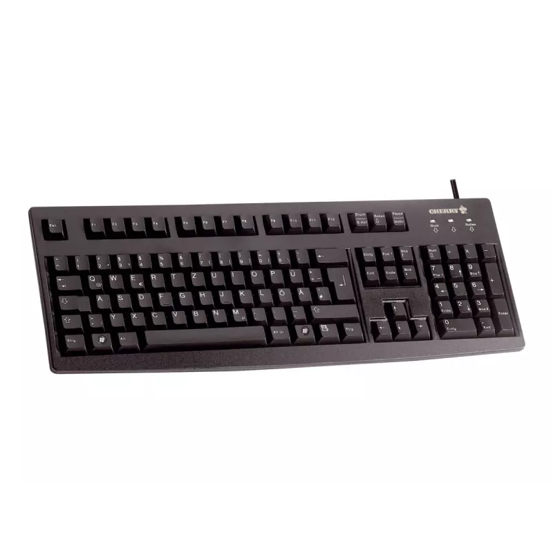 CHERRY G83-6105 USB, RD klaviatūra juoda
