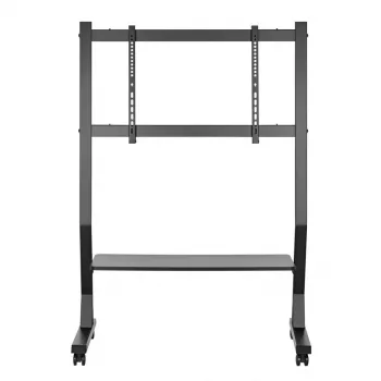 Mobilus TV stovas ART STO SD-22 45–90 colių ekranams, VESA 100×100–800×400, apkrova 60 kg, plienas, ratukai