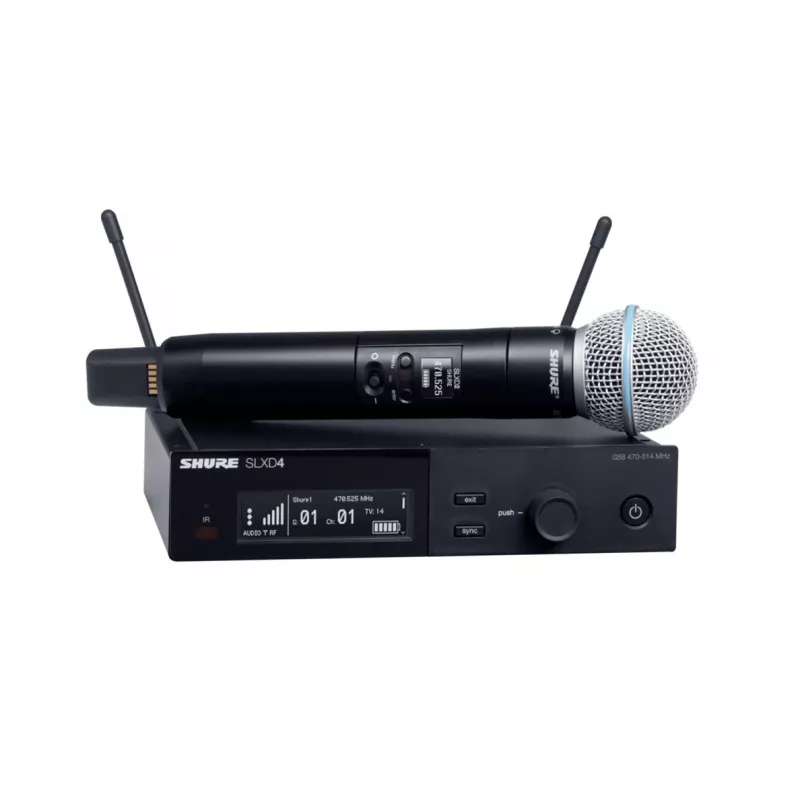 Shure SLXD24E/B58-G59 belaidė mikrofonų sistema