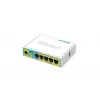 Mikrotik hEX PoE lite laidinis maršrutizatorius Fast Ethernet Baltas