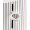 Skrudintuvas Alessi MDL08B juodas — Plissé dizainas, 6 skrudinimo nustatymai, riestainių / atšildymo / pakaitinimo funkcijos, 340×185×250 mm