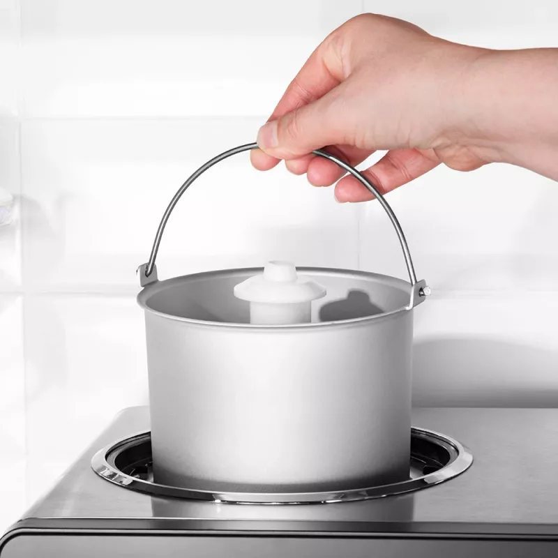 Tradicinis ledų gaminimo aparatas Gastroback Design Advanced Control 1,5 l 150 W juoda satino plieno
