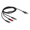 Delock 87277 jungiamumo priedas, juodas