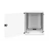 DIGITUS Compact Series DN-19 12-U-S-1 - sieninė spinta - šviesiai pilka, RAL 7035 - 12U - 48,3 cm (19) (DN-19 12-U-S-1)