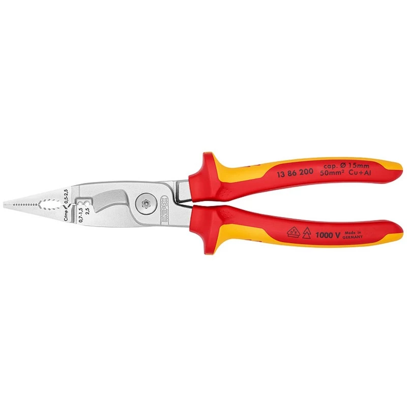 Knipex 13 86 200 replės Adatinės replės