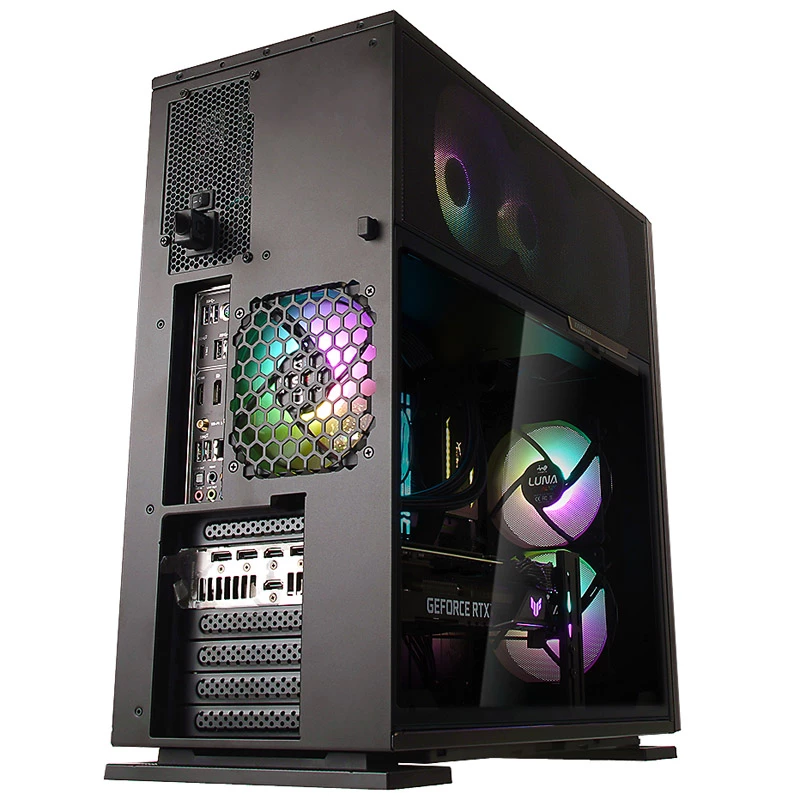 Kompiuterio korpusas In Win IW-CS-515BLK-1AL120 Midi Tower juodas
