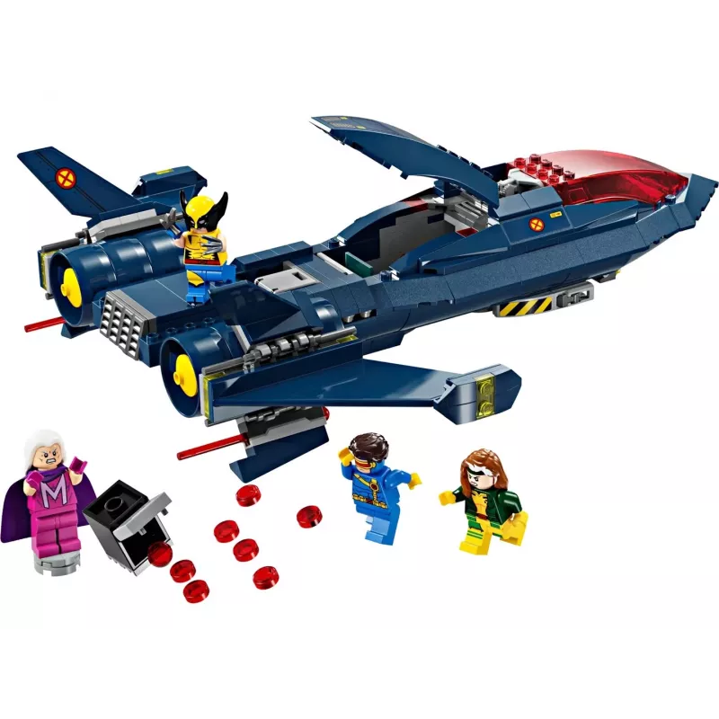 Konstrukcinis žaislas LEGO Marvel Super Heroes X-Jet 76281 su 5 minifigūrėlėmis