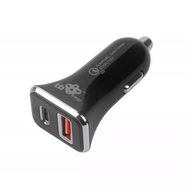Universalus automobilinis įkroviklis USB a+c Qc Tb ASTBXLU2USBACQC
