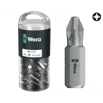 Atsuktuvų antgalių rinkinys Wera 855/1 Z DIY 100 SiS