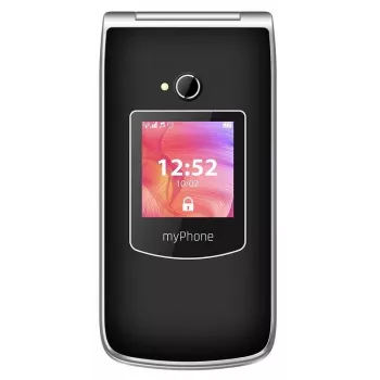 Mobilusis telefonas MYPHONE RUMBA 2 — 2,4 colio TFT, 32 MB RAM, 32 MB atminties, viena SIM kortelė, 0,3 MP kamera, 800 mAh