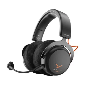 Headset Beyerdynamic MMX 150 — laidinis ir belaidis, USB-C, Bluetooth, žaidimams, 20–20000 Hz, 336 g, juodas