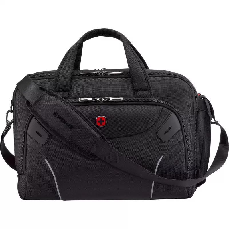 Dėklas Wenger Cosmic nešiojamiesiems kompiuteriams nuo 14 iki 16 colių (tinka iki 40,64 cm) juodas