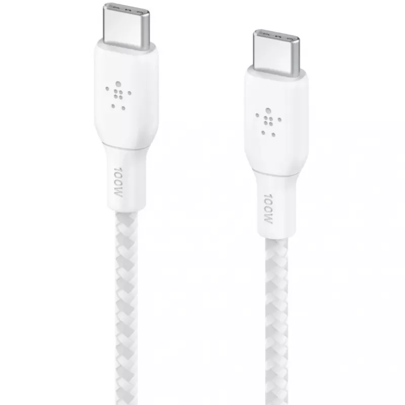 USB laidas Belkin BOOST CHARGE USB 2.0 2m USB C baltas