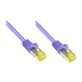 Good Connections komutacinis kabelis m. Cat.7 Rohk. Violetinė 0,15m