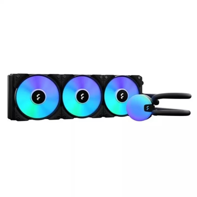 Fractal Design Lumen S36 v2 RGB procesoriaus aušintuvas „viskas viename“ skysčio 12 cm juodas 1 vnt.
