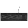 Laidinė pilno dydžio klaviatūra Dell KB216 — QWERTY šiaurietiškas išdėstymas, juoda, USB