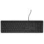 Laidinė pilno dydžio klaviatūra Dell KB216 — QWERTY šiaurietiškas išdėstymas, juoda, USB