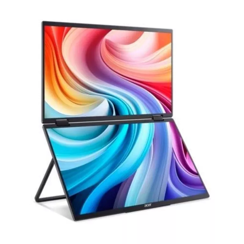 Nešiojamasis monitorius Acer PD163QT 15,6 col. FHD 1920x1080 IPS 8 ms USB-C juodas VESA 75x75