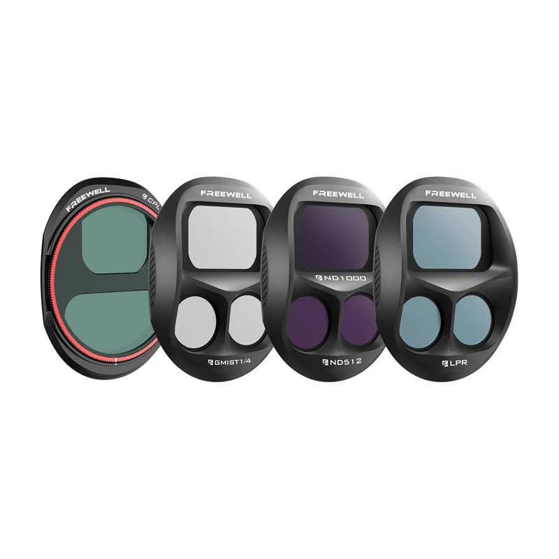 Freewell filtrų rinkinys, skirtas DJI Mavic 4 Pro — 4 vnt. (FW-M4P-EDY)
