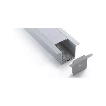 S21-LED-PR20022, profilis, balta, aliuminis, LED, 56,2 mm, 2000 mm