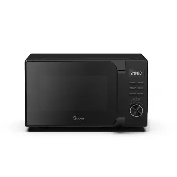 Mikrobangų krosnelė Midea AG20CF2EBK — 700 W, 20 l, grilio funkcija, juoda
