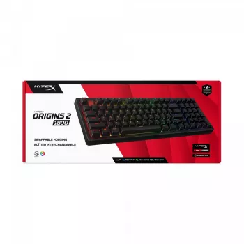 HyperX Origins 2 1800 klaviatūra, juoda