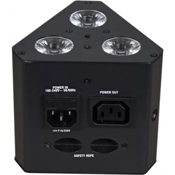 LED juostinis šviestuvas EUROLITE TL-3 RGB+UV modelis 51915445 — RGB ir UV šviesos diodai, kompaktiškas scenos/klubo apšvietimas