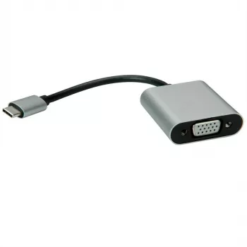 VALUE - Išorinis vaizdo adapteris - USB-C 3.1 - VGA - juoda