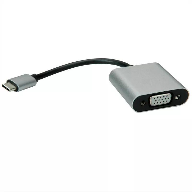 VALUE - Išorinis vaizdo adapteris - USB-C 3.1 - VGA - juoda