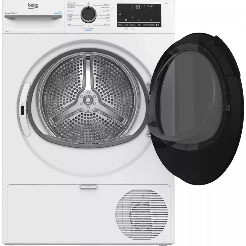 Skalbinių džiovyklė BEKO BM3T49249W — atskirai stovinti džiovyklė, modelis BM3T49249W